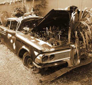 old_car_sepia